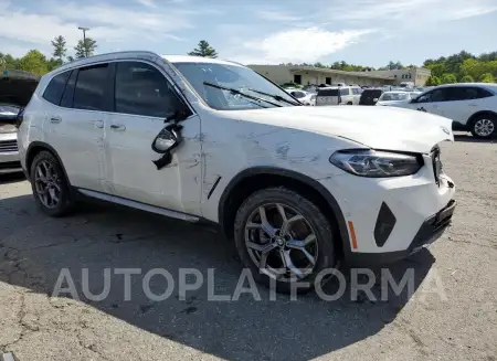 BMW X3 XDRIVE3 2024 vin 5UX53DP07R9V71874 from auto auction Copart