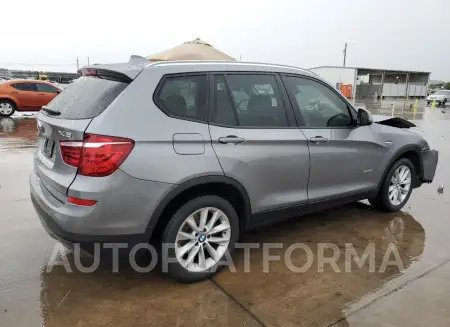 BMW X3 SDRIVE2 2016 vin 5UXWZ7C53G0T42681 from auto auction Copart