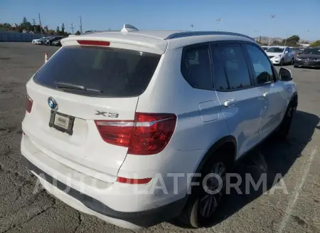 BMW X3 XDRIVE2 2016 vin 5UXWX9C52G0D89690 from auto auction Copart