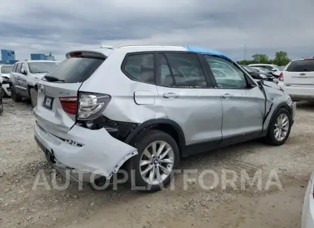 BMW X3 SDRIVE2 2017 vin 5UXWZ7C53H0T43539 from auto auction Copart