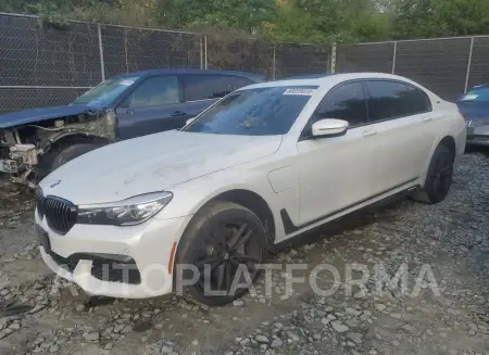 BMW 740 XE 2019 vin WBA7J2C50KB440416 from auto auction Copart