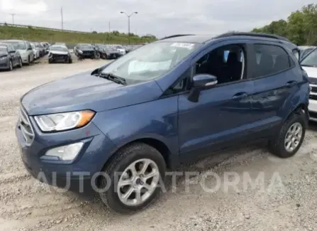 Ford EcoSport 2022 2022 vin MAJ6S3GL6NC474956 from auto auction Copart