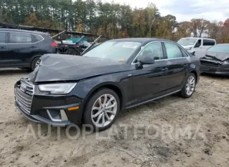 Audi A4 2019 2019 vin WAUENAF45KA118708 from auto auction Copart