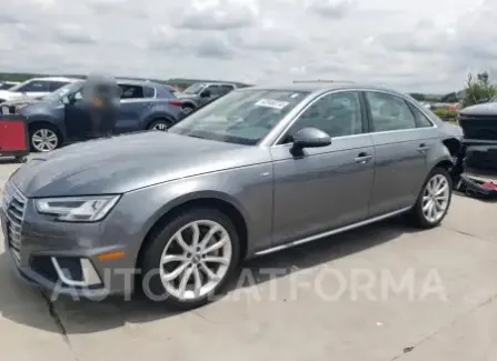 Audi A4 2019 2019 vin WAUENAF47KN002032 from auto auction Copart