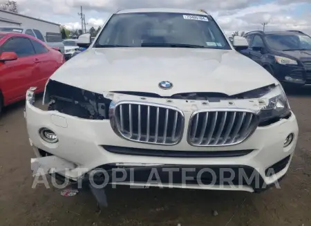 BMW X3 XDRIVE2 2016 vin 5UXWX9C59G0D76581 from auto auction Copart