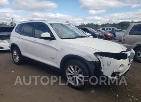 BMW X3 XDRIVE2 2016 vin 5UXWX9C59G0D76581 from auto auction Copart