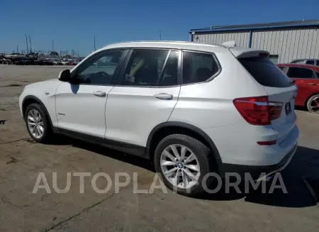 BMW X3 XDRIVE2 2016 vin 5UXWX9C5XG0D75908 from auto auction Copart