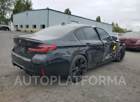 BMW M5 2022 vin WBS83CH03NCJ01385 from auto auction Copart