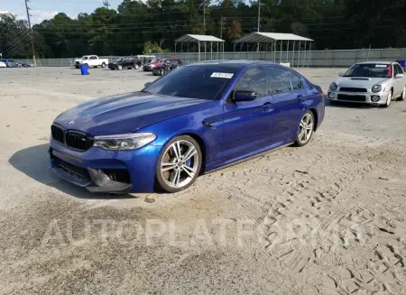 BMW M5 2018 vin WBSJF0C50JB284061 from auto auction Copart