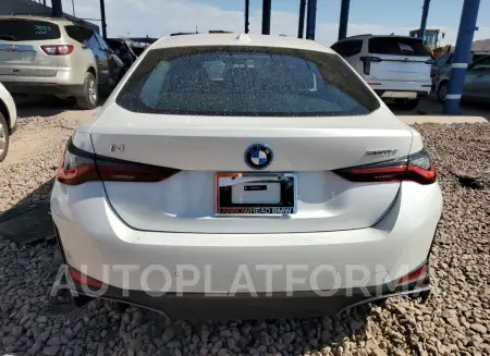 BMW I4 EDRIVE 2024 vin WBY43AW03RFT37745 from auto auction Copart