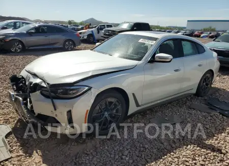 BMW I4 2024 2024 vin WBY43AW03RFT37745 from auto auction Copart