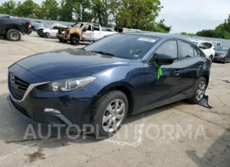 Mazda 3 2015 2015 vin JM1BM1T74F1262313 from auto auction Copart