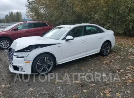 Audi A4 2018 2018 vin WAUENAF41JA084989 from auto auction Copart