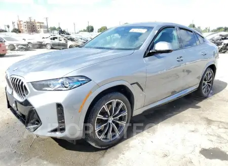 BMW X6 XDRIVE4 2024 vin 5UX33EX09R9T16804 from auto auction Copart