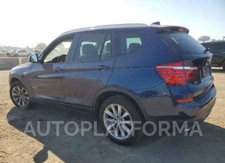 BMW X3 XDRIVE2 2016 vin 5UXWX9C50G0D73908 from auto auction Copart