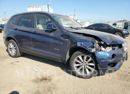 BMW X3 XDRIVE2 2016 vin 5UXWX9C50G0D73908 from auto auction Copart