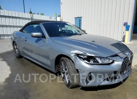 BMW 430I 2025 vin WBA33DB08SCS15360 from auto auction Copart