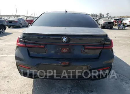 BMW 740 I 2022 vin WBA7T2C08NCK86373 from auto auction Copart