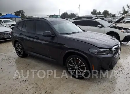 BMW X3 SDRIVE3 2022 vin 5UX43DP0XN9M21070 from auto auction Copart