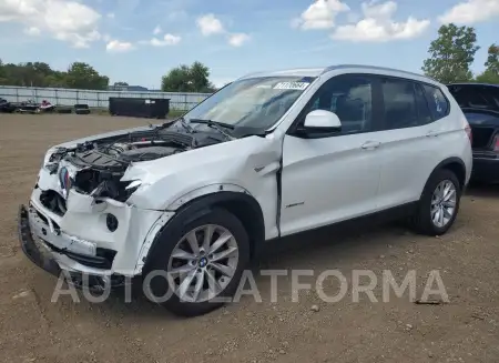 BMW X3 xDrive 2017 2017 vin 5UXWX9C55H0T09328 from auto auction Copart