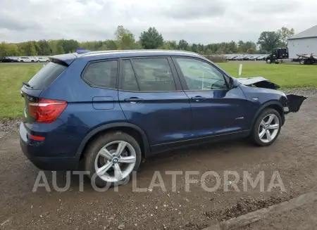 BMW X3 XDRIVE2 2017 vin 5UXWX9C58H0T02406 from auto auction Copart