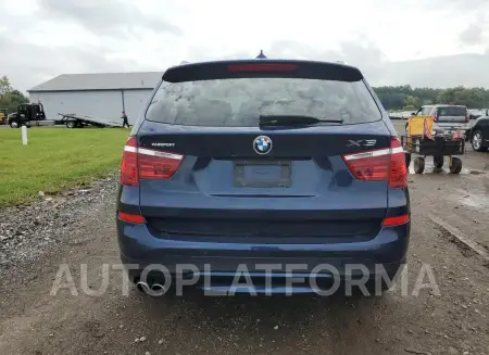 BMW X3 XDRIVE2 2017 vin 5UXWX9C58H0T02406 from auto auction Copart