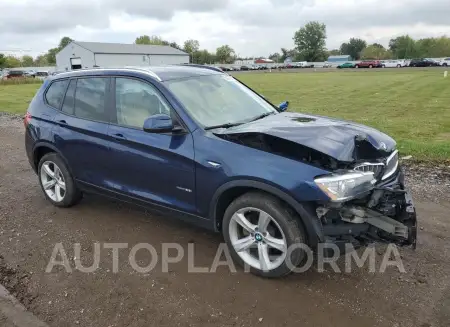 BMW X3 XDRIVE2 2017 vin 5UXWX9C58H0T02406 from auto auction Copart