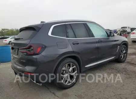 BMW X3 XDRIVE3 2022 vin WBX57DP05NN172715 from auto auction Copart