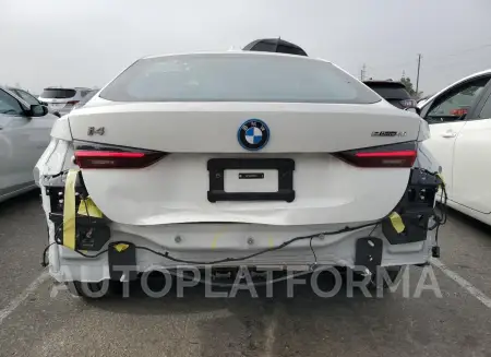 BMW I4 EDRIVE 2024 vin WBY73AW01RFS32215 from auto auction Copart