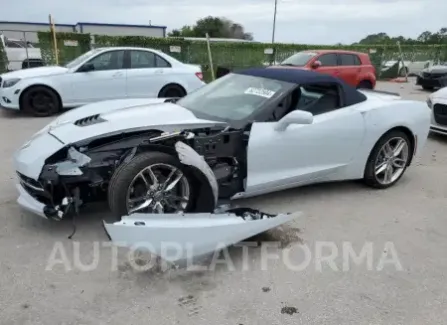 Chevrolet Corvette 2019 2019 vin 1G1YD3D77K5109327 from auto auction Copart