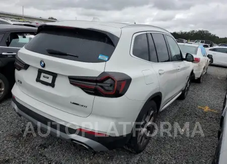 BMW X3 SDRIVE3 2022 vin 5UX43DP07N9J95523 from auto auction Copart