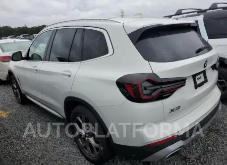 BMW X3 SDRIVE3 2022 vin 5UX43DP07N9J95523 from auto auction Copart