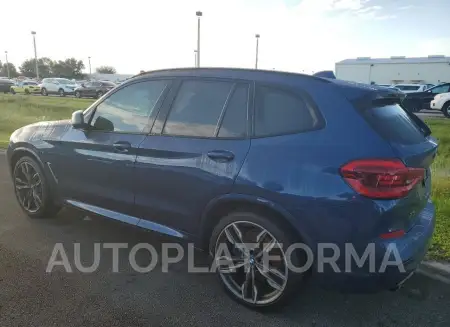 BMW X3 XDRIVEM 2020 vin 5UXTY9C00L9B14846 from auto auction Copart