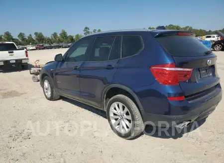 BMW X3 SDRIVE2 2017 vin 5UXWZ7C57H0U46057 from auto auction Copart