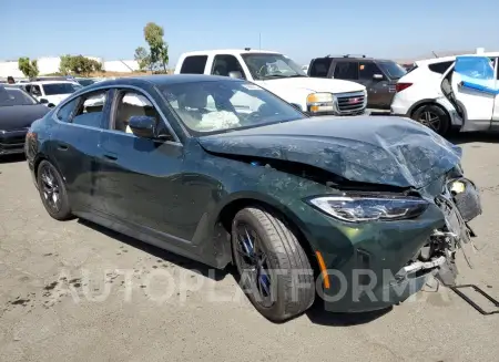 BMW I4 EDRIVE 2024 vin WBY43AW06RFS77461 from auto auction Copart