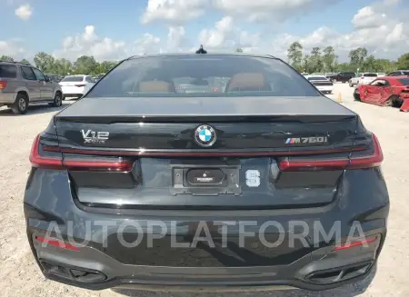 BMW M760 XI 2022 vin WBA7U6C01NCH34153 from auto auction Copart