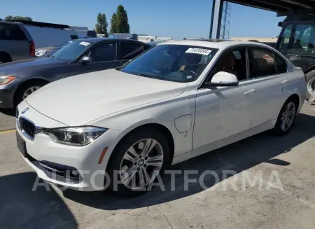 BMW 330E 2018 vin WBA8E1C57JA756645 from auto auction Copart