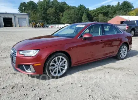 Audi A4 2019 2019 vin WAUENAF47KA024104 from auto auction Copart