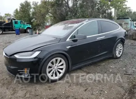 Tesla Model X 2016 2016 vin 5YJXCBE22GF014585 from auto auction Copart