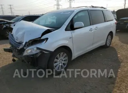 Toyota Sienna XLE 2016 2016 vin 5TDDK3DC3GS129147 from auto auction Copart