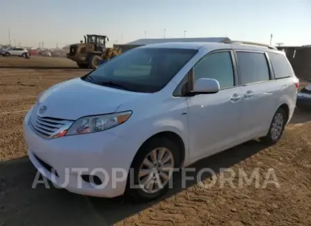 Toyota Sienna LE 2017 2017 vin 5TDJZ3DC2HS181952 from auto auction Copart