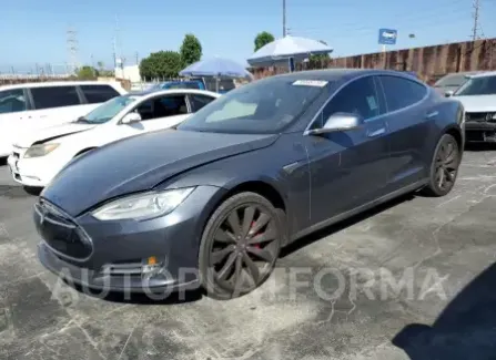 Tesla Model S 2015 2015 vin 5YJSA1H40FF082115 from auto auction Copart