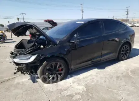 Tesla Model X 2023 2023 vin 7SAXCBE67PF387899 from auto auction Copart