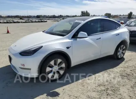 Tesla Model Y 2023 2023 vin 7SAYGDEE7PF790180 from auto auction Copart