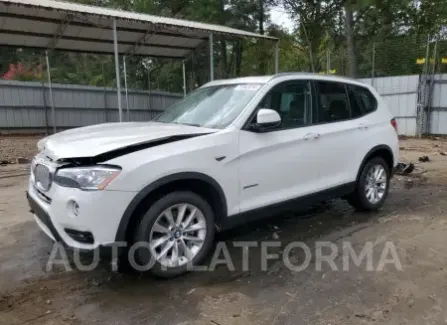 BMW X3 sDrive 2017 2017 vin 5UXWZ7C39H0X38923 from auto auction Copart