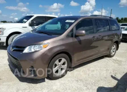 Toyota Sienna LE 2020 2020 vin 5TDKZ3DCXLS075181 from auto auction Copart