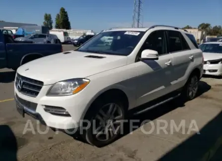 Mercedes-Benz ML350 2015 2015 vin 4JGDA5HB2FA459014 from auto auction Copart