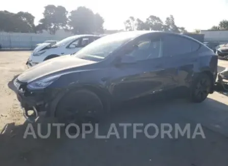 Tesla Model Y 2021 2021 vin 5YJYGAEEXMF230158 from auto auction Copart