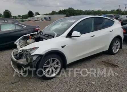 Tesla Model Y 2020 2020 vin 5YJYGDEF9LF005786 from auto auction Copart