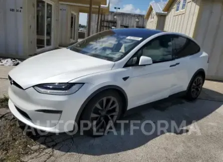 Tesla Model X 2022 2022 vin 7SAXCBE50NF326981 from auto auction Copart